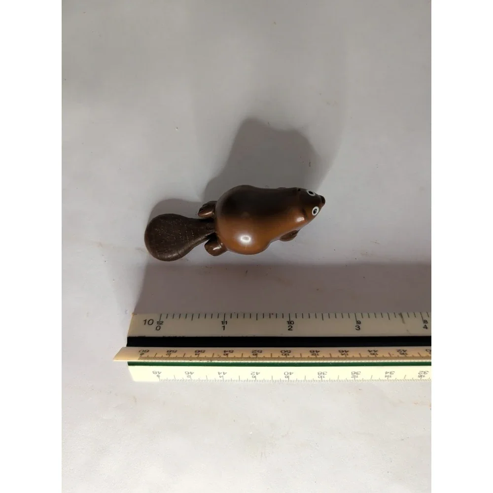 Playmobil Beaver Animals Wildlife Hinge Tail Plastic 2
